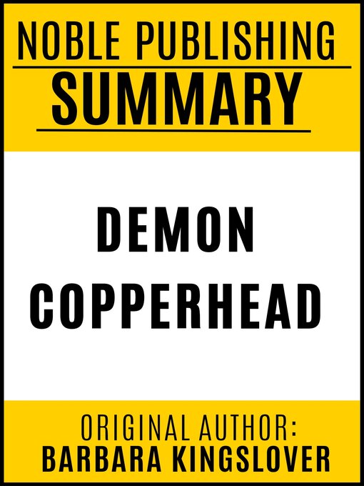 Title details for Summary of Demon copperhead by Barbara kingsolver {Noble Publishing} by Noble Publishing - Available